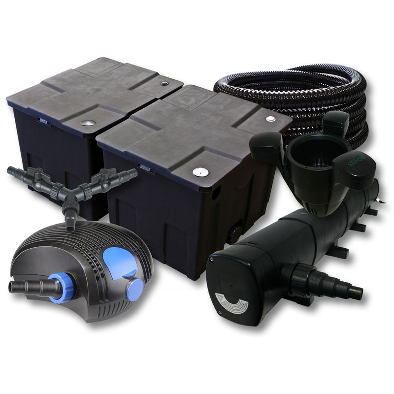 Wiltec - SUNSUN filtros para 60.000l Estanque con 72W Clarificador y 100W ECO Bomba 25m Manguera Skimmer SK40
Wiltec - SUNSUN filtros para 60.000l Estanque con 72W Clarificador y 100W ECO Bomba 25m Manguera Skimmer SK40