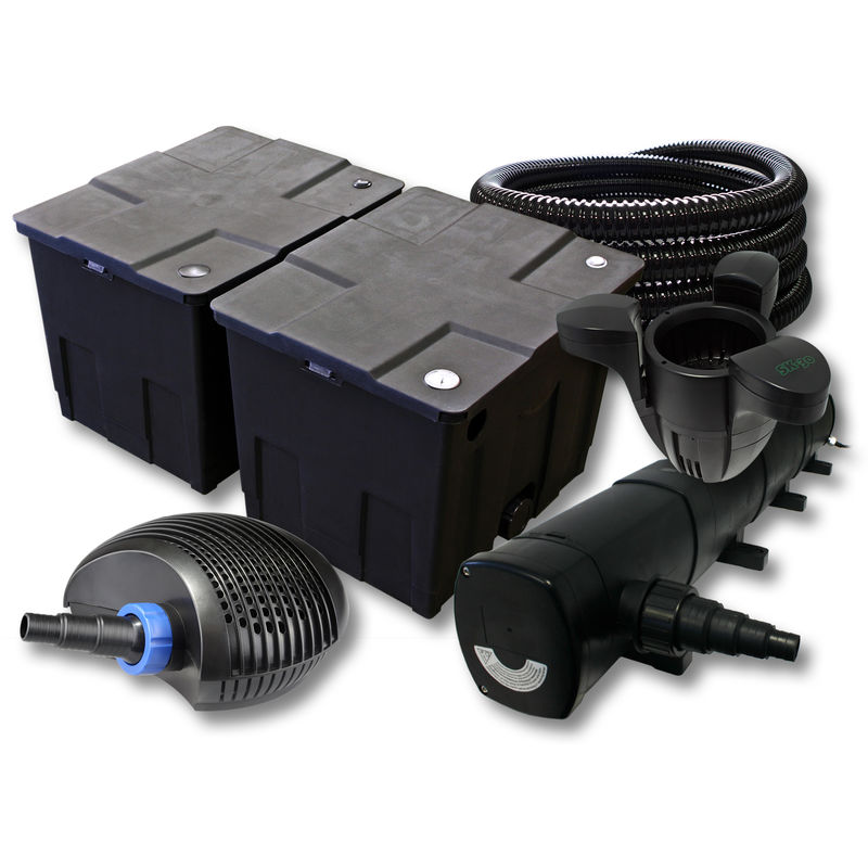 Wiltec - SUNSUN filtros para 60.000l Estanque con 72W Clarificador y 40W ECO Bomba 25m Manguera Skimmer SK30
Wiltec - SUNSUN filtros para 60.000l Estanque con 72W Clarificador y 40W ECO Bomba 25m Manguera Skimmer SK30