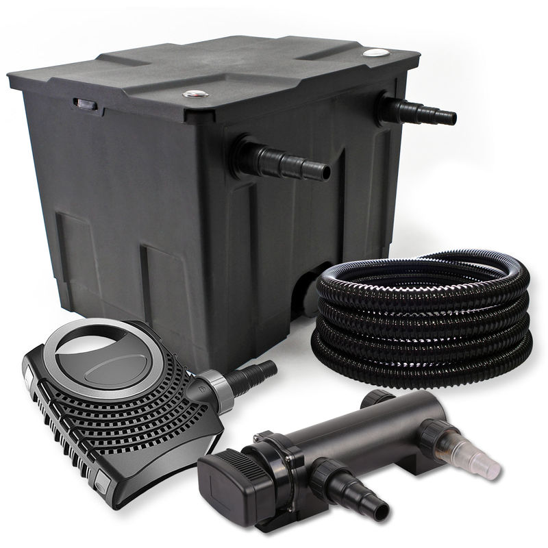 Wiltec - SunSun 1 Cámara Filtro para 12000l 18W UVC Clarificador para estanques NEO7000 Bomba Tubo jardin
Wiltec - SunSun 1 Cámara Filtro para 12000l 18W UVC Clarificador para estanques NEO7000 Bomba Tubo jardin
