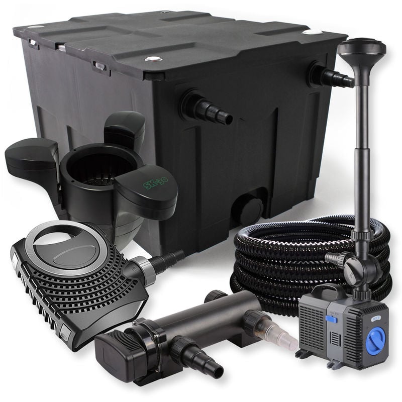 Wiltec - SunSun Juego para estanques 60000l 18 W Purificador para estanques neo7000 Tubo Fuente skimmer
Wiltec - SunSun Juego para estanques 60000l 18 W Purificador para estanques neo7000 Tubo Fuente skimmer