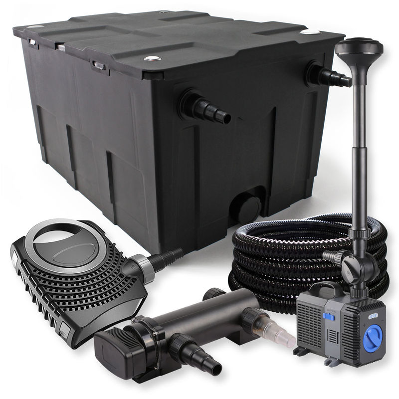 Wiltec - SunSun Juego para estanques 60000l 18 W UV purificador para estanques neo7000 Tubo Fuente
Wiltec - SunSun Juego para estanques 60000l 18 W UV purificador para estanques neo7000 Tubo Fuente