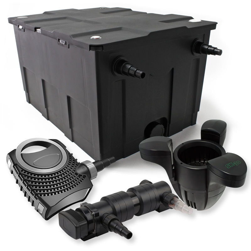 Wiltec - SunSun Juego para estanques 60000l 24 W UVC 6er-depuratore para estanques neo7000 Bomba skimmer
Wiltec - SunSun Juego para estanques 60000l 24 W UVC 6er-depuratore para estanques neo7000 Bomba skimmer