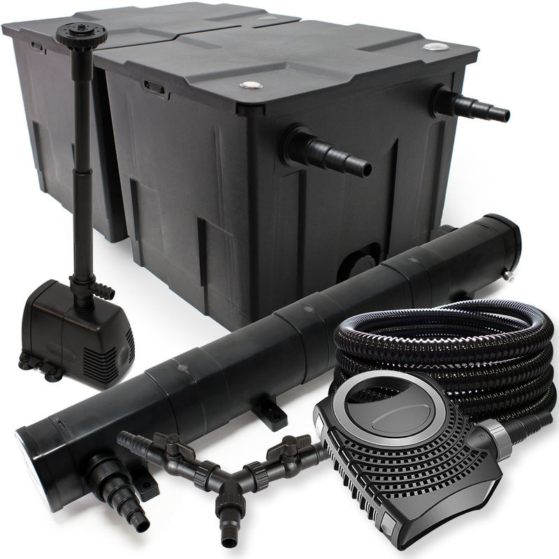 Wiltec - SUNSUN Kit de filtración de estanque 60000l 72W Clarificador neo8000 70W bomba 25m manguera fuente
Wiltec - SUNSUN Kit de filtración de estanque 60000l 72W Clarificador neo8000 70W bomba 25m manguera fuente