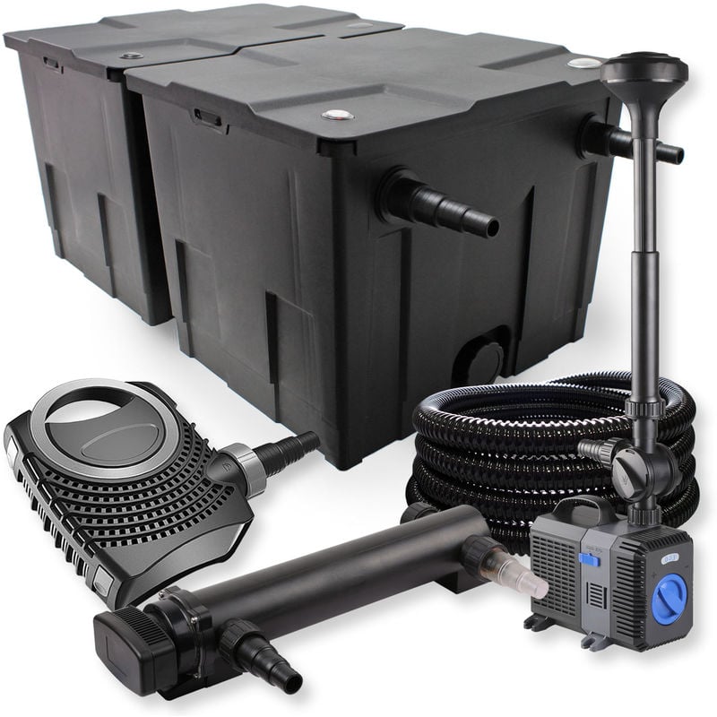 Wiltec - SunSun para estanques 60000l 72W UV Clarificador para estanques Neo7000 Bomba Tubo Fuente Jardin
Wiltec - SunSun para estanques 60000l 72W UV Clarificador para estanques Neo7000 Bomba Tubo Fuente Jardin
