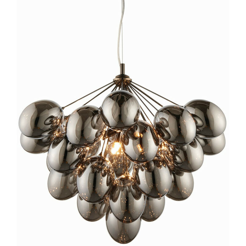 Endon Lighting Infinity - Colgante Placa Efecto Cromado Negro & Efecto Espejo Ahumado Cristal Teñido 6 Luz Regulable IP20 - G9
Endon Lighting Infinity - Colgante Placa Efecto Cromado Negro & Efecto Espejo Ahumado Cristal Teñido 6 Luz Regulable IP20 - G9