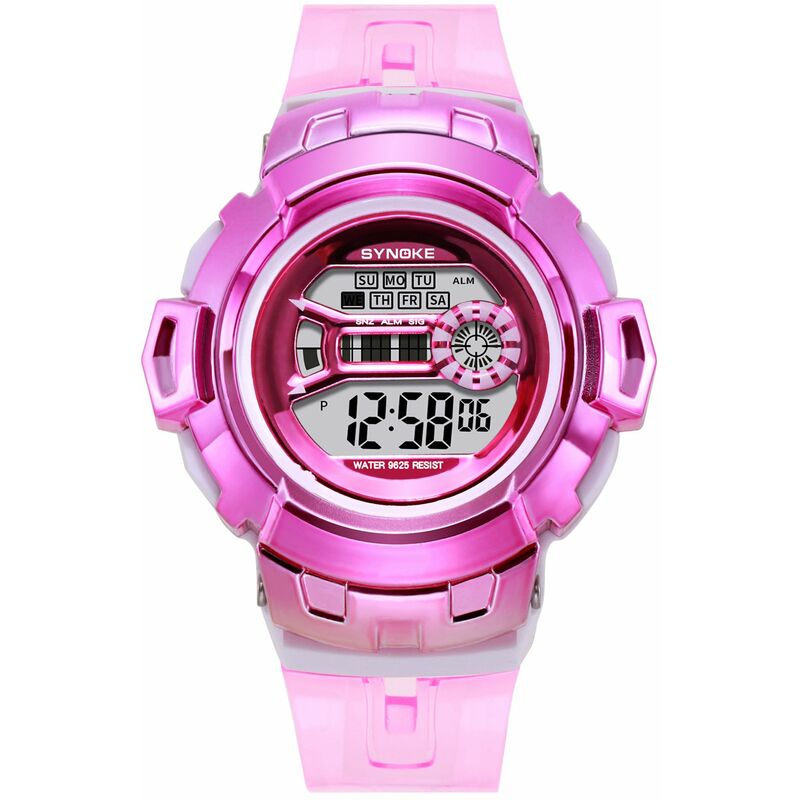 Reloj digital con retroiluminacion LED de 7 colores 30M Resistente al agua Relojes deportivos para estudiantes Hora Semana Fecha Pantalla Cronometro
Reloj digital con retroiluminacion LED de 7 colores 30M Resistente al agua Relojes deportivos para estudiantes Hora Semana Fecha Pantalla Cronometro