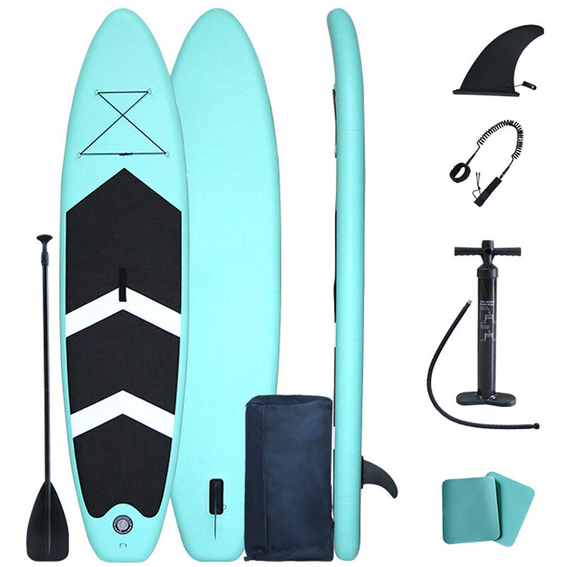 Tabla de paddle surf inflable, tabla de surf ligera, con bolsa de transporte para accesorios SUP
Tabla de paddle surf inflable, tabla de surf ligera, con bolsa de transporte para accesorios SUP