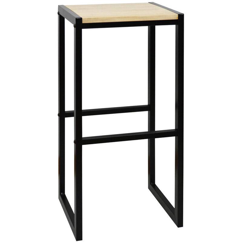 Pack de 2 taburetes altos iCub 36x32x75cm Negro madera natural estilo industrial Box Furniture - 32X36X75 cm - Natural - Negro - 1.8 - 2
Pack de 2 taburetes altos iCub 36x32x75cm Negro madera natural estilo industrial Box Furniture - 32X36X75 cm - Natural - Negro - 1.8 - 2