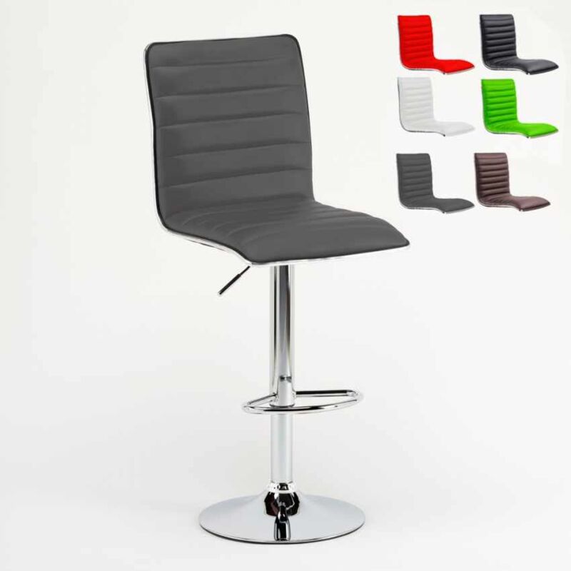 Superstool - Taburete de bar cocina alto fijo giratorio ajustable con respaldo Detroit | Gris
Superstool - Taburete de bar cocina alto fijo giratorio ajustable con respaldo Detroit | Gris