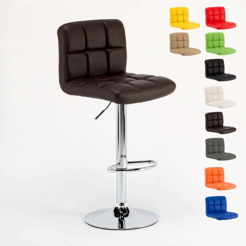 Superstool - Taburete de bar cocina alto fijo giratorio ajustable respaldo reposapiés Atlanta | Marrón
Superstool - Taburete de bar cocina alto fijo giratorio ajustable respaldo reposapiés Atlanta | Marrón