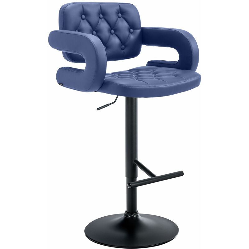 Taburete Dublin Azul Negro