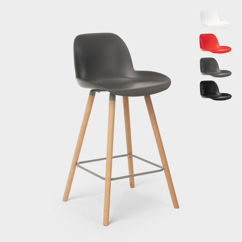 Superstool - Taburete alto moderno Eiffel para bar y cocina diseño escandinavo Burj d65 | Gris
Superstool - Taburete alto moderno Eiffel para bar y cocina diseño escandinavo Burj d65 | Gris