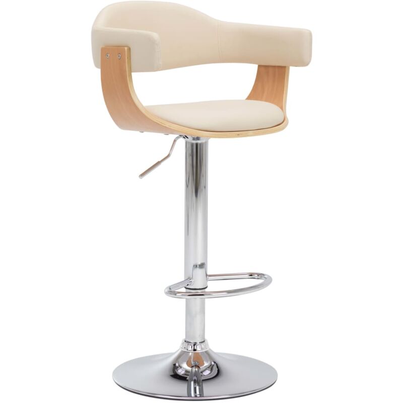 vidaXL Madera Curvada Taburetes de Cocina 2 Unidades Cuero Sintético Crema Marrón Claro - Crema
vidaXL Madera Curvada Taburetes de Cocina 2 Unidades Cuero Sintético Crema Marrón Claro - Crema