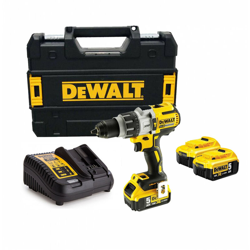 Taladro Percutor Sin Escobillas Dewalt V Xrp Bat Ah Con Maletin