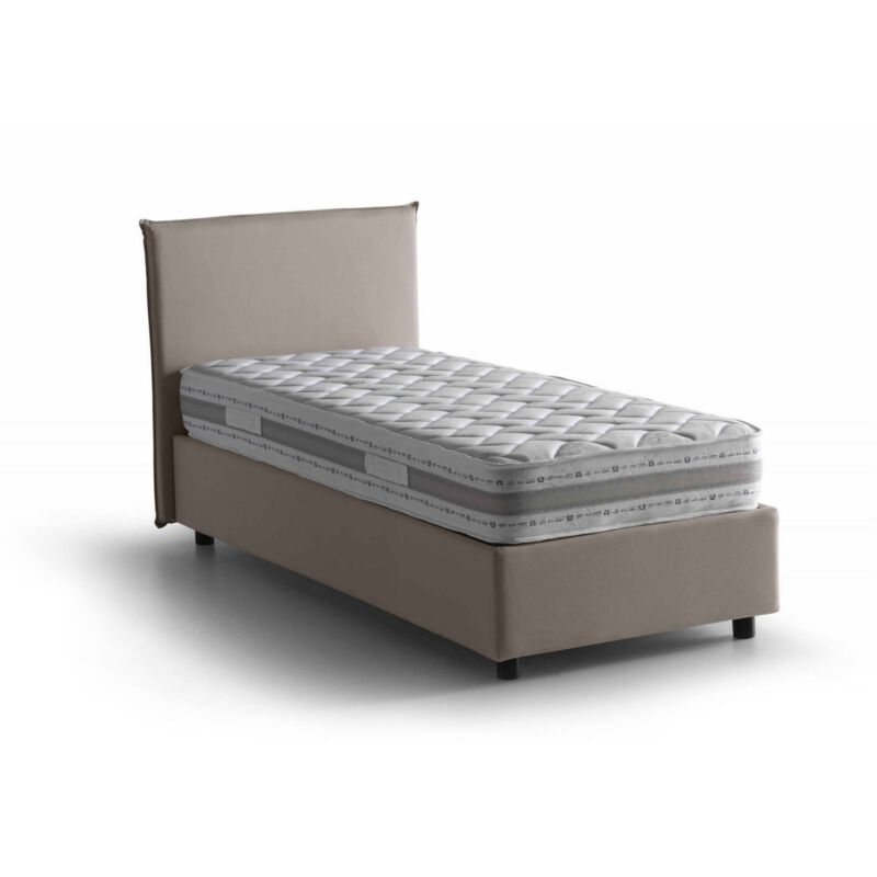 Cama individual Talamo Italia Anna con contenedor, Made in Italy, en tela, 90x190 cm, con apertura frontal, Taupe, con colchón incluido
Cama individual Talamo Italia Anna con contenedor, Made in Italy, en tela, 90x190 cm, con apertura frontal, Taupe, con colchón incluido