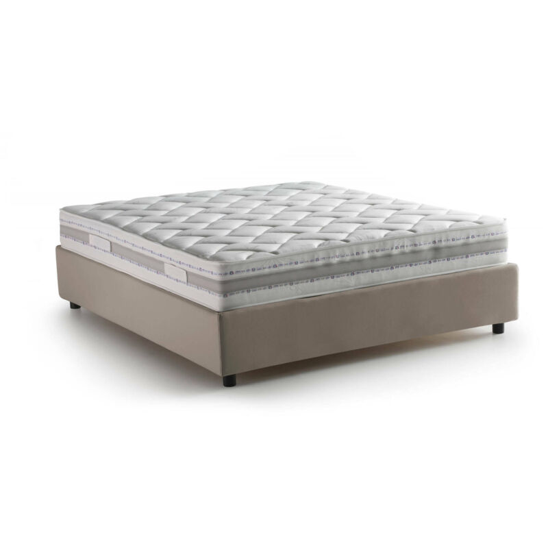 Cama Silvia de estilo francés con contenedor, Made in Italy, en tela, 140x200 cm, con apertura frontal, Taupe, con colchón incluido - Talamo Italia
Cama Silvia de estilo francés con contenedor, Made in Italy, en tela, 140x200 cm, con apertura frontal, Taupe, con colchón incluido - Talamo Italia