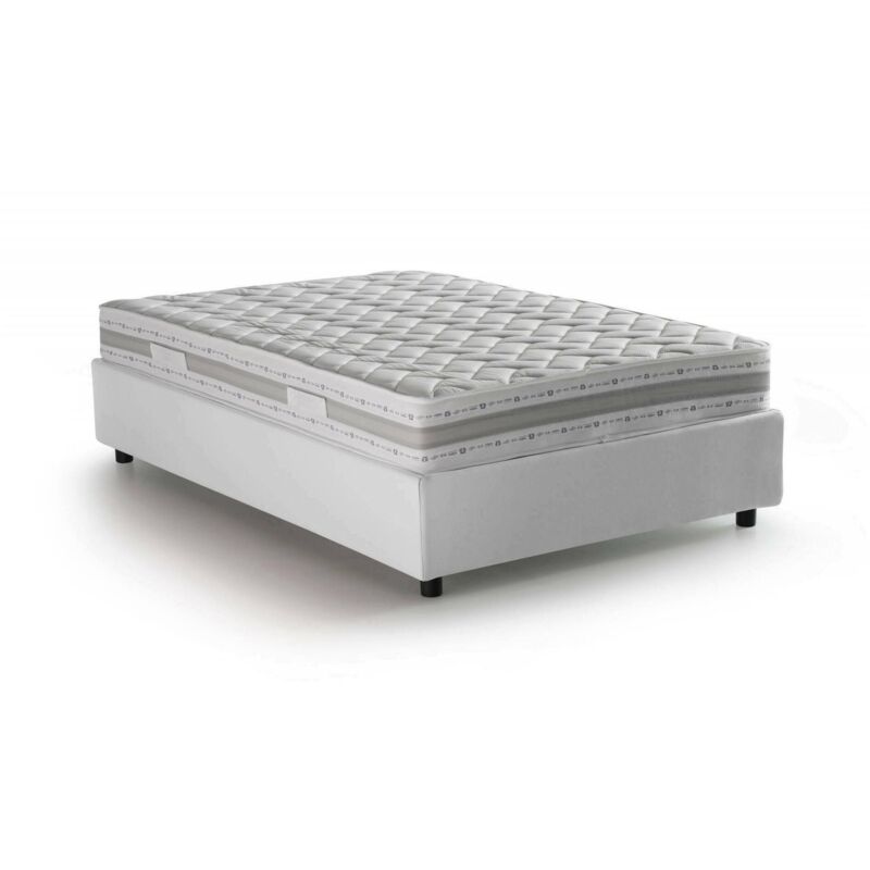 Cama tamaño queen con contenedor Silvia, Made in Italy, en tela, 120x200 cm, con apertura frontal, Blanco, con colchón incluido - Talamo Italia
Cama tamaño queen con contenedor Silvia, Made in Italy, en tela, 120x200 cm, con apertura frontal, Blanco, con colchón incluido - Talamo Italia