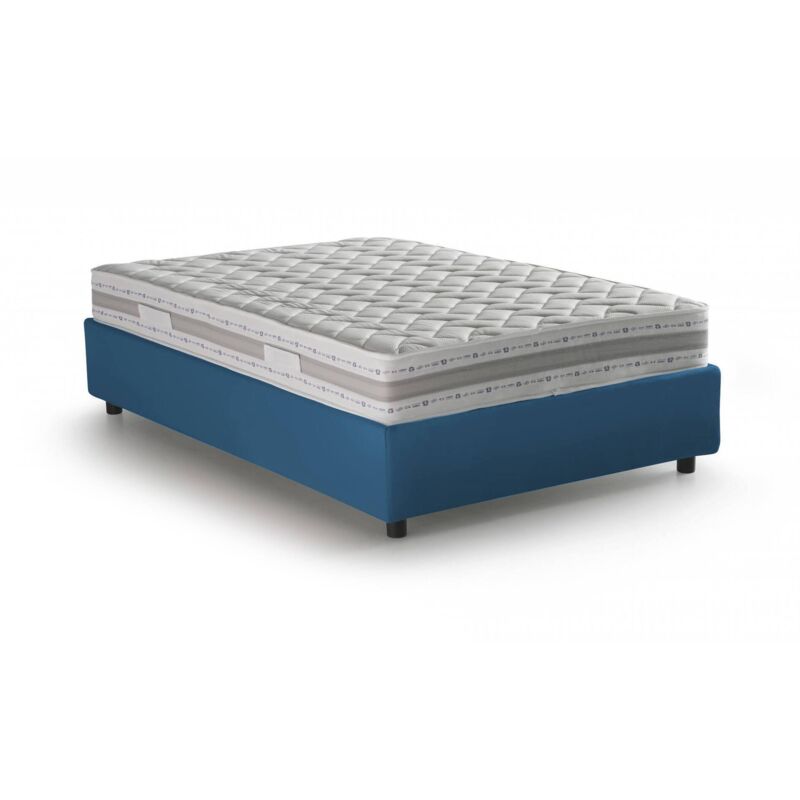 Cama francesa Silvia con contenedor, Made in Italy, en tela, 140x200 cm, con apertura frontal, Azul, con colchón incluido - Talamo Italia
Cama francesa Silvia con contenedor, Made in Italy, en tela, 140x200 cm, con apertura frontal, Azul, con colchón incluido - Talamo Italia