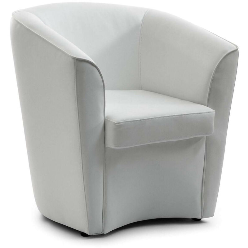 Sillón lounge Milano, Sillón relax moderno, Made in Italy, en cuero ecológico suave, Cm: 70x60h80, Color blanco - Talamo Italia
Sillón lounge Milano, Sillón relax moderno, Made in Italy, en cuero ecológico suave, Cm: 70x60h80, Color blanco - Talamo Italia