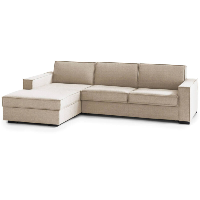 Sofá cama de esquina Beatrice, Made in Italy, Apertura giratoria con colchón y somier, Península de almacenamiento izquierda, con apoyabrazos
Sofá cama de esquina Beatrice, Made in Italy, Apertura giratoria con colchón y somier, Península de almacenamiento izquierda, con apoyabrazos