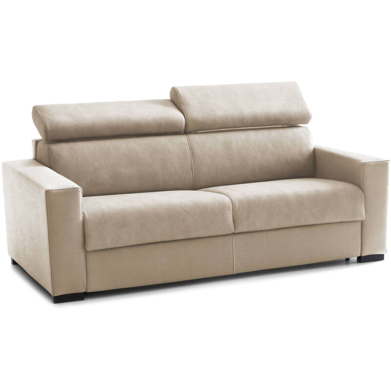 Sofá cama Sonia 3 plazas, Sofá de sala de estar, Made in Italy, Apertura giratoria con colchón y red incluidos, con reposacabezas ajustables y
Sofá cama Sonia 3 plazas, Sofá de sala de estar, Made in Italy, Apertura giratoria con colchón y red incluidos, con reposacabezas ajustables y
