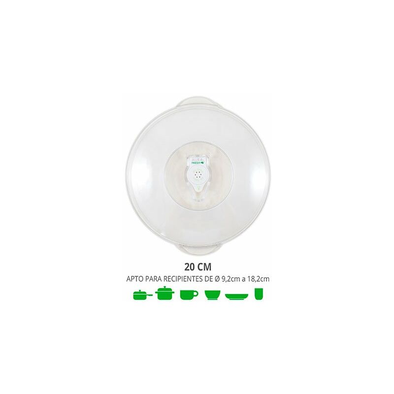 TMVAG292 Tapa al vacío universal para sistema de envasado al vacío Aura Fresh de 20 cm de diámetro - Tm Electron
TMVAG292 Tapa al vacío universal para sistema de envasado al vacío Aura Fresh de 20 cm de diámetro - Tm Electron