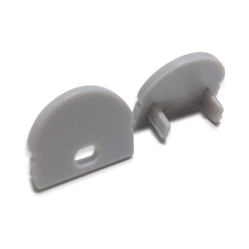 Barcelona Led - Tapa para perfil de superficie 17x8mm con difusor óptico 60º (1ud) | Sin Agujero