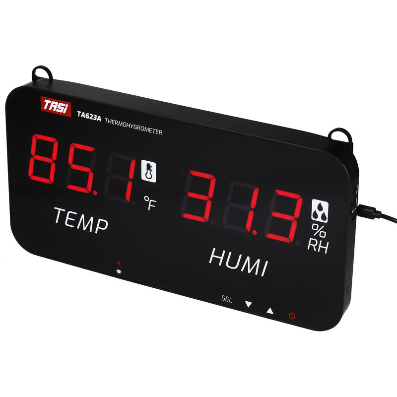 TASI Temperatura inteligente medidor de humedad con LED Digital Pantalla de pared digital termometro higrometro Industrial Agricola Termohigrometro
TASI Temperatura inteligente medidor de humedad con LED Digital Pantalla de pared digital termometro higrometro Industrial Agricola Termohigrometro