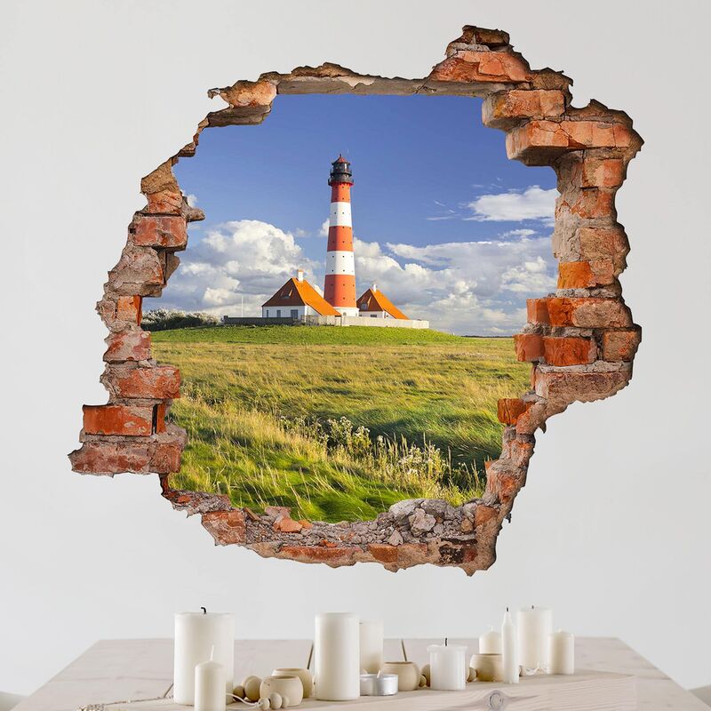 Bilderwelten - Tatuaje de pared - 3D - Lighthouse In Schleswig-Holstein - Cuadrado 1:1 Dimensión LxA: 60cm x 60cm
Bilderwelten - Tatuaje de pared - 3D - Lighthouse In Schleswig-Holstein - Cuadrado 1:1 Dimensión LxA: 60cm x 60cm