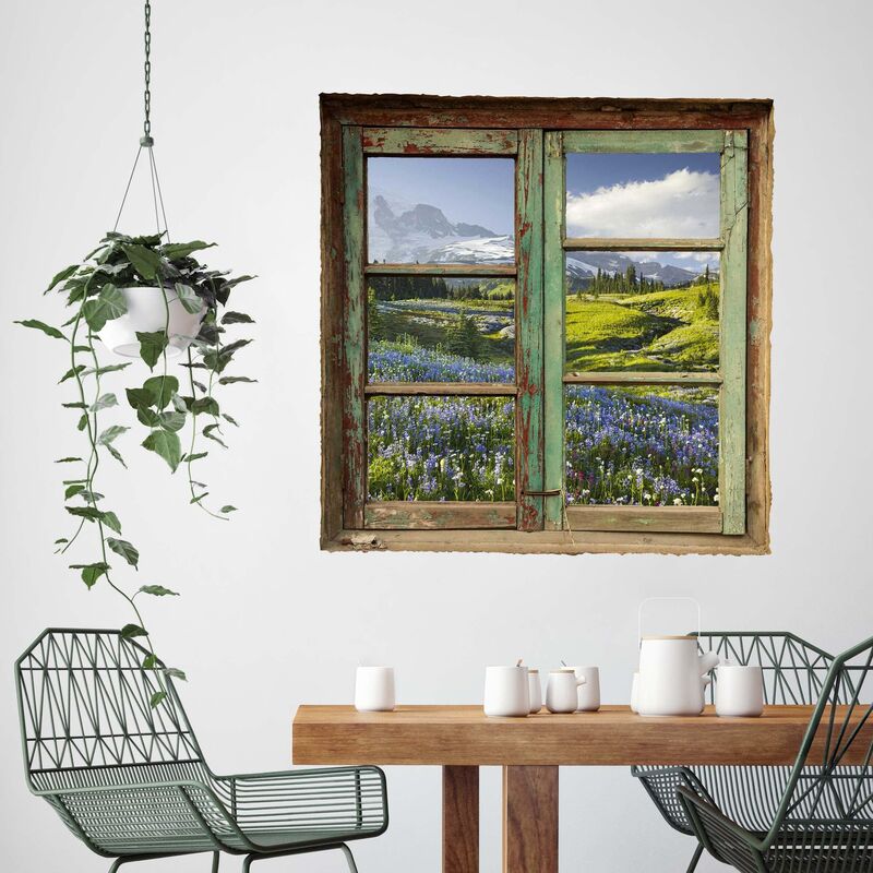 Bilderwelten - Tatuaje de pared - 3D - Mountain Meadow With Flowers In Front Of Mt. Rainier - Cuadrado 1:1 Dimensión LxA: 100cm x 100cm
Bilderwelten - Tatuaje de pared - 3D - Mountain Meadow With Flowers In Front Of Mt. Rainier - Cuadrado 1:1 Dimensión LxA: 100cm x 100cm