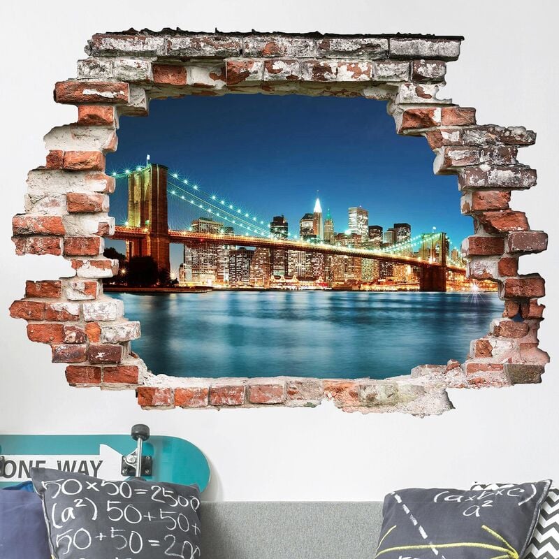 Bilderwelten - Tatuaje de pared - 3D - Nighttime Manhattan Bridge - Apaisado 3:4 Dimensión LxA: 30cm x 40cm
Bilderwelten - Tatuaje de pared - 3D - Nighttime Manhattan Bridge - Apaisado 3:4 Dimensión LxA: 30cm x 40cm