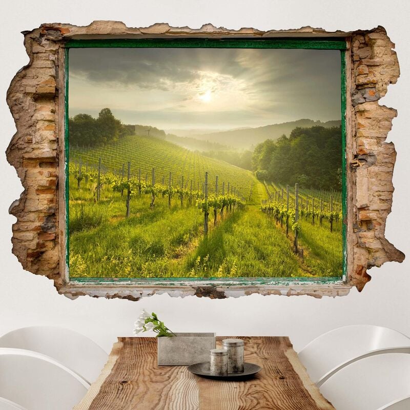 Bilderwelten - Tatuaje de pared - 3D - Sunrays Vineyard - Apaisado 2:3 Dimensión LxA: 120cm x 180cm
Bilderwelten - Tatuaje de pared - 3D - Sunrays Vineyard - Apaisado 2:3 Dimensión LxA: 120cm x 180cm
