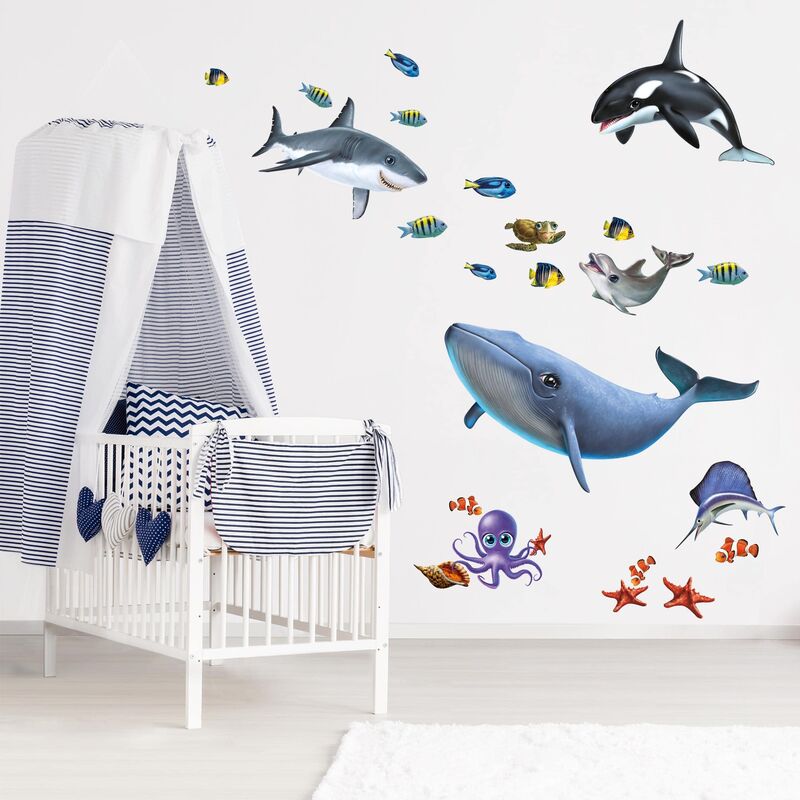 Bilderwelten - Tatuaje de pared - Animals In The Sea Dimensión LxA: 80cm x 120cm
Bilderwelten - Tatuaje de pared - Animals In The Sea Dimensión LxA: 80cm x 120cm