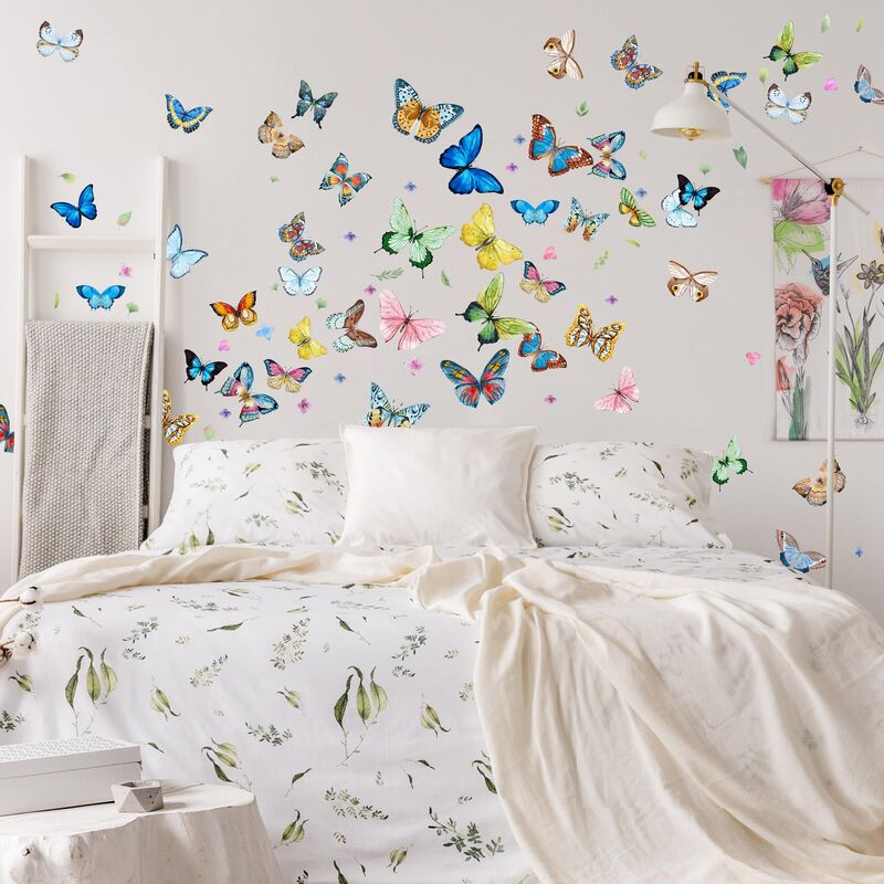Bilderwelten - Tatuaje de pared - Butterflies Watercolor XXL Set Dimensión LxA: 75cm x 125cm
Bilderwelten - Tatuaje de pared - Butterflies Watercolor XXL Set Dimensión LxA: 75cm x 125cm