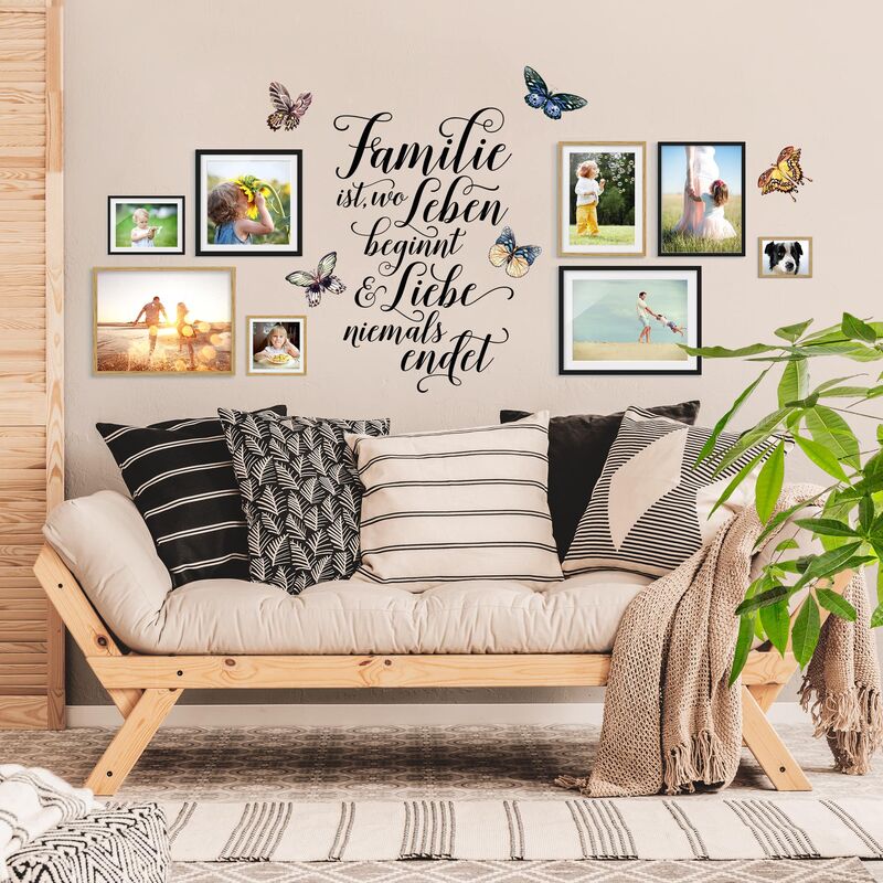 Bilderwelten - Tatuaje de pared - Family Is Where Life Begins Dimensión LxA: 40cm x 50cm
Bilderwelten - Tatuaje de pared - Family Is Where Life Begins Dimensión LxA: 40cm x 50cm