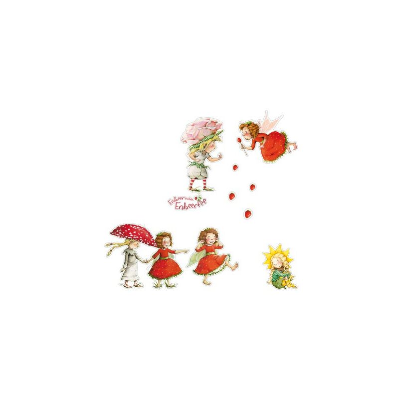Tatuaje de pared - Erdbeerinchen Erdbeerfee - Erdbeerinchen, Ida And Eleni Sticker Set Dimensión LxA: 22cm x 31cm
Tatuaje de pared - Erdbeerinchen Erdbeerfee - Erdbeerinchen, Ida And Eleni Sticker Set Dimensión LxA: 22cm x 31cm