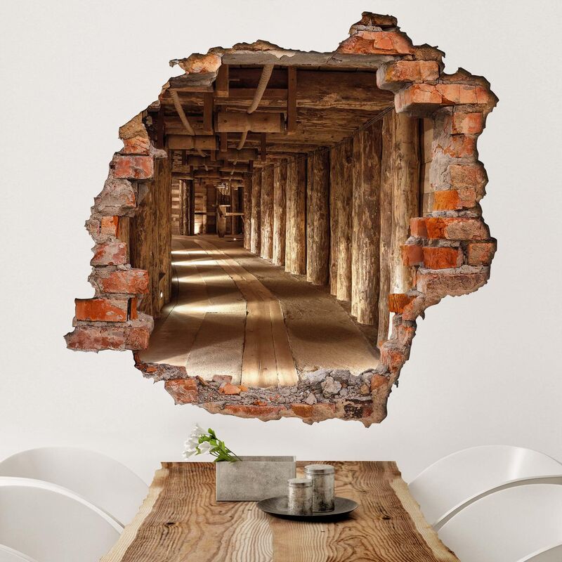 Bilderwelten - Tatuaje de pared - 3D - Old Gold Mine - Cuadrado 1:1 Dimensión LxA: 120cm x 120cm
Bilderwelten - Tatuaje de pared - 3D - Old Gold Mine - Cuadrado 1:1 Dimensión LxA: 120cm x 120cm
