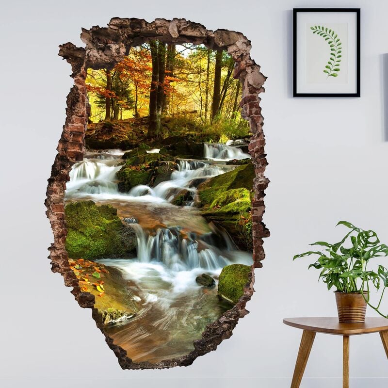 Tatuaje de pared - 3D - Waterfall Autumnal Forest - Alto 3:2 Dimensión LxA: 120cm x 80cm
Tatuaje de pared - 3D - Waterfall Autumnal Forest - Alto 3:2 Dimensión LxA: 120cm x 80cm