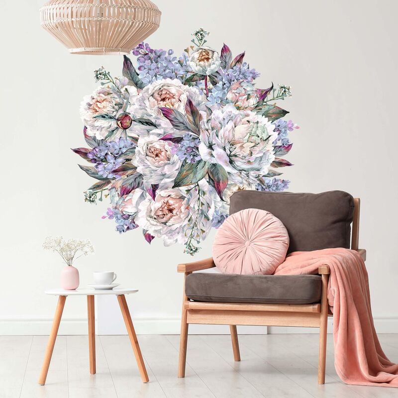 Tatuaje de pared - Watercolor Lilac Peony Bouquet XXL Dimensión LxA: 100cm x 100cm
Tatuaje de pared - Watercolor Lilac Peony Bouquet XXL Dimensión LxA: 100cm x 100cm