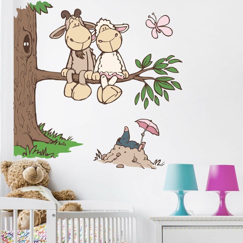 Bilderwelten - Tatuaje de pared - NICI Jolly Elsa & Gustav Dimensión LxA: 60cm x 60cm
Bilderwelten - Tatuaje de pared - NICI Jolly Elsa & Gustav Dimensión LxA: 60cm x 60cm