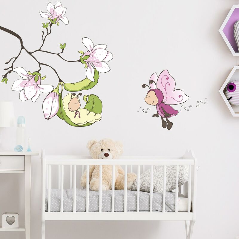 Bilderwelten - Tatuaje de pared - NICI Vivian and her magnolia branch Dimensión LxA: 60cm x 60cm
Bilderwelten - Tatuaje de pared - NICI Vivian and her magnolia branch Dimensión LxA: 60cm x 60cm