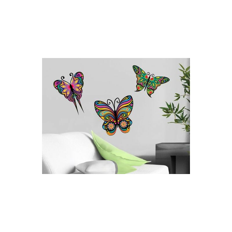 Bilderwelten - Tatuaje de pared - no.BP23 Mandala Butterflies Dimensión LxA: 65cm x 81cm
Bilderwelten - Tatuaje de pared - no.BP23 Mandala Butterflies Dimensión LxA: 65cm x 81cm