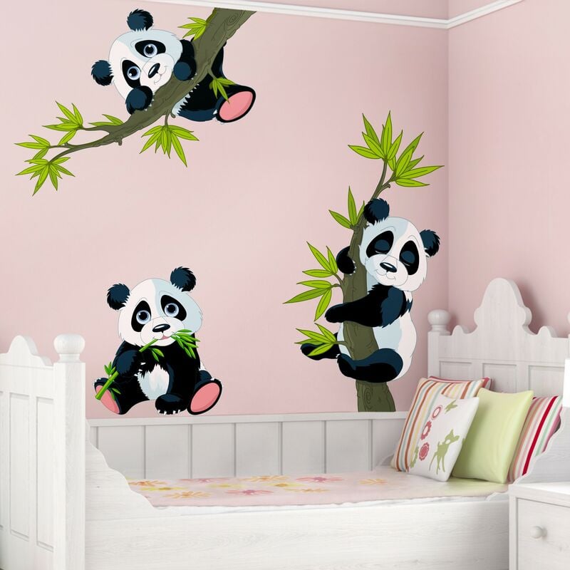 Bilderwelten - Tatuaje de pared - Panda bear set Dimensión LxA: 80cm x 120cm
Bilderwelten - Tatuaje de pared - Panda bear set Dimensión LxA: 80cm x 120cm
