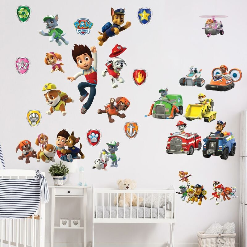 Bilderwelten - Tatuaje de pared - Paw Patrol - Mega-Set Dimensión LxA: 60cm x 120cm
Bilderwelten - Tatuaje de pared - Paw Patrol - Mega-Set Dimensión LxA: 60cm x 120cm