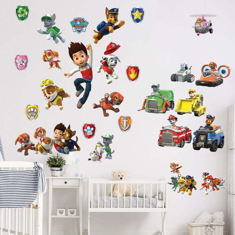 Bilderwelten - Tatuaje de pared - Paw Patrol - Mega-Set Dimensión LxA: 70cm x 140cm
Bilderwelten - Tatuaje de pared - Paw Patrol - Mega-Set Dimensión LxA: 70cm x 140cm
