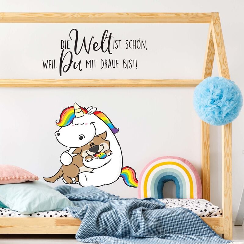 Bilderwelten - Tatuaje de pared - Pummeleinhorn - Bisu World Dimensión LxA: 75cm x 60cm
Bilderwelten - Tatuaje de pared - Pummeleinhorn - Bisu World Dimensión LxA: 75cm x 60cm
