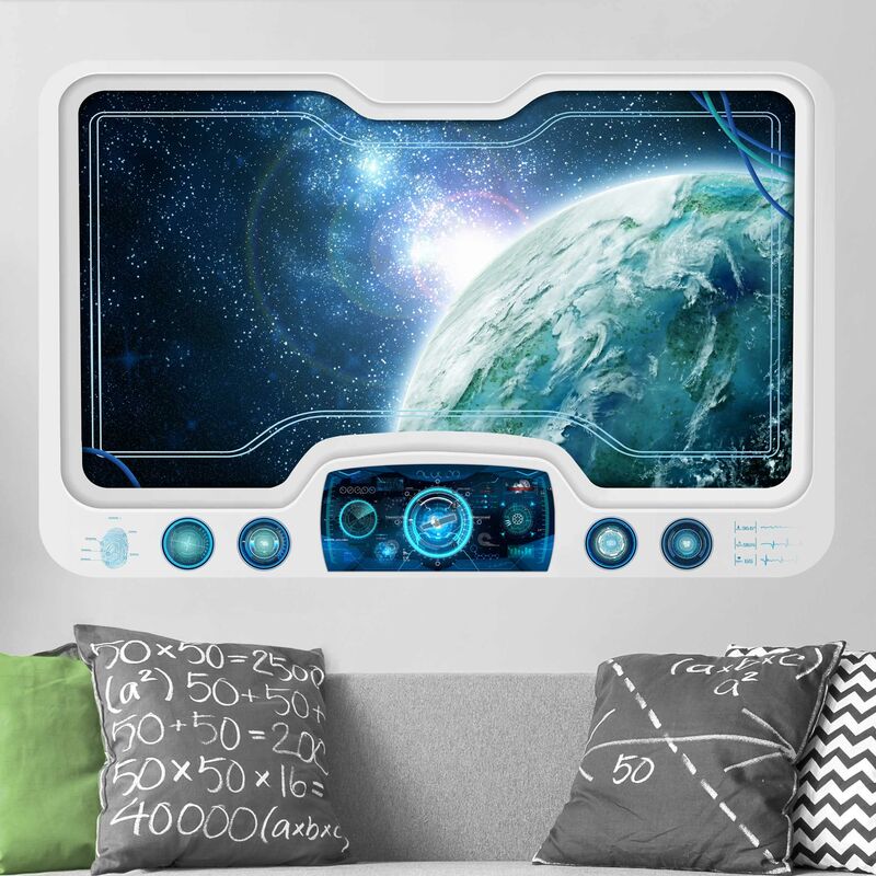 Bilderwelten - Tatuaje de pared - Rockets Cockpit Galaxy Light Dimensión LxA: 80cm x 120cm
Bilderwelten - Tatuaje de pared - Rockets Cockpit Galaxy Light Dimensión LxA: 80cm x 120cm