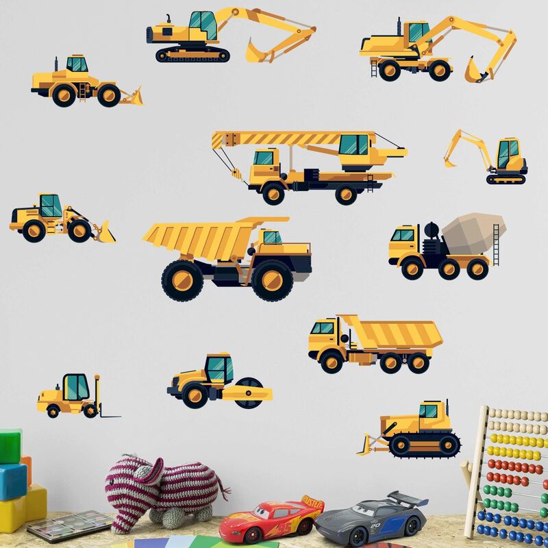 Bilderwelten - Tatuaje de pared - Set Construction Sites Dimensión LxA: 120cm x 90cm
Bilderwelten - Tatuaje de pared - Set Construction Sites Dimensión LxA: 120cm x 90cm