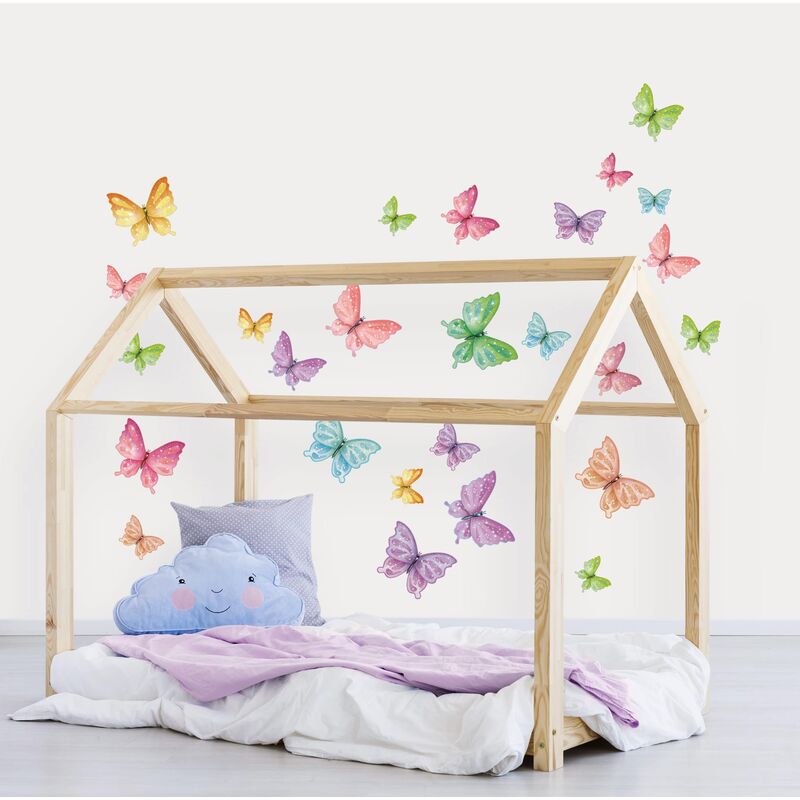 Bilderwelten - Tatuaje de pared - Set Glitter Butterflies Dimensión LxA: 80cm x 80cm
Bilderwelten - Tatuaje de pared - Set Glitter Butterflies Dimensión LxA: 80cm x 80cm