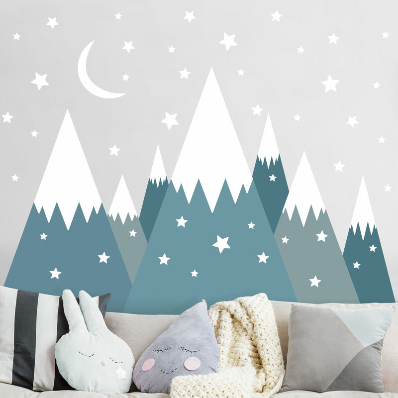 Bilderwelten - Tatuaje de pared - Snow-Capped Mountains Stars And Moon Dimensión LxA: 30cm x 45cm
Bilderwelten - Tatuaje de pared - Snow-Capped Mountains Stars And Moon Dimensión LxA: 30cm x 45cm
